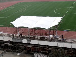 蓬安县膜结构体育看台