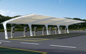 蓬安县膜结构停车棚