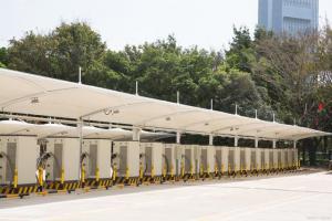 蓬安县膜结构停车棚